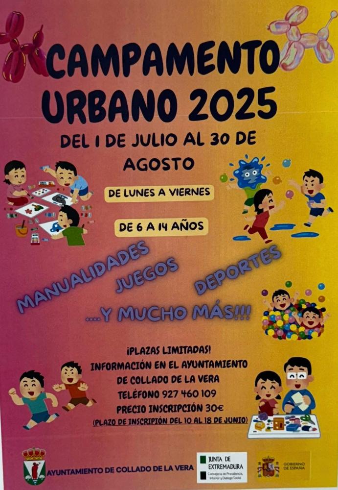 Imagen CARTEL CAMPAMENTO URBANO